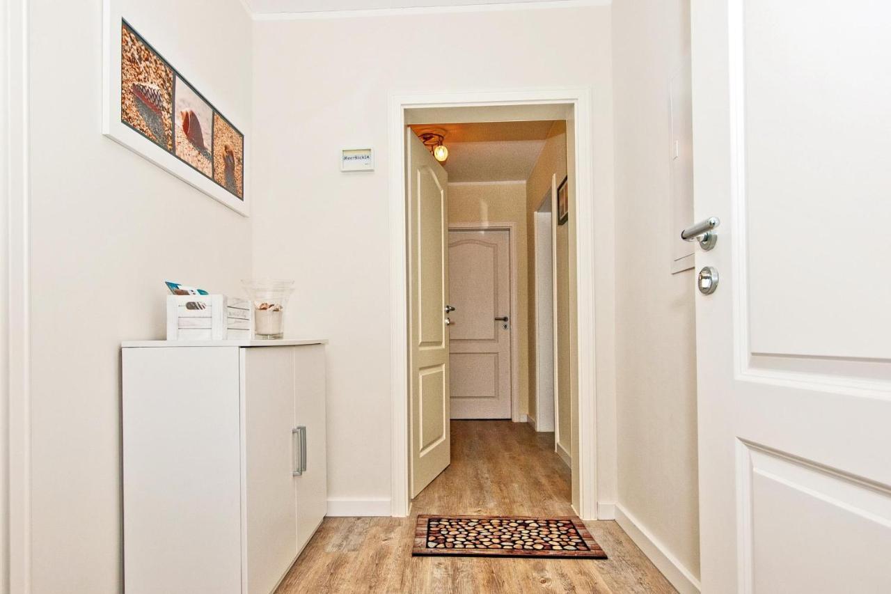 Feriendomizil Strandblick Feriendomizil Strandblick Appartement 2 Meersonne ฮัฟฟ์ครูก ภายนอก รูปภาพ